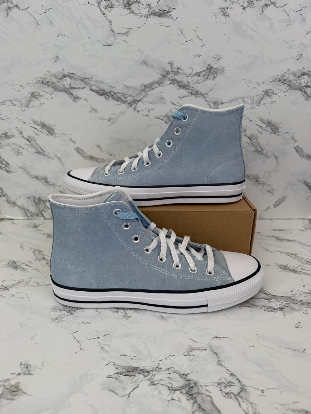 Converse Chuck Taylor All Star Pro Hi CONS Shoes Baby Blue Women’s Size 10.5